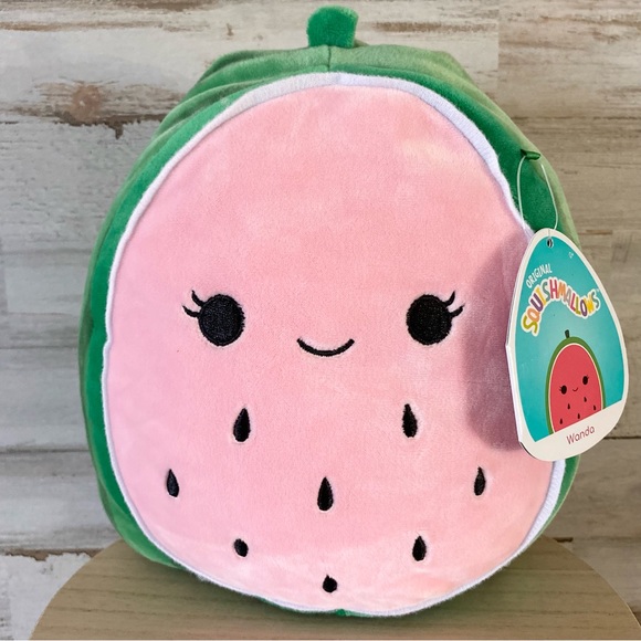 Squishmallows Other - Squishmallow Wanda the Watermelon 8 inch NWT Squish